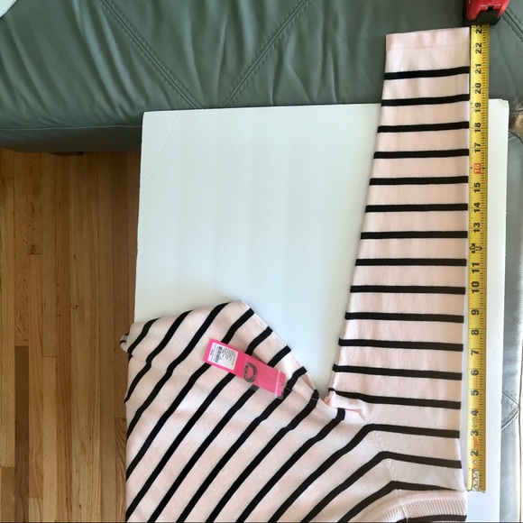 NWT LILLY PULITZER off-the-shoulder Clarette sweater XL - Picture 13 of 14